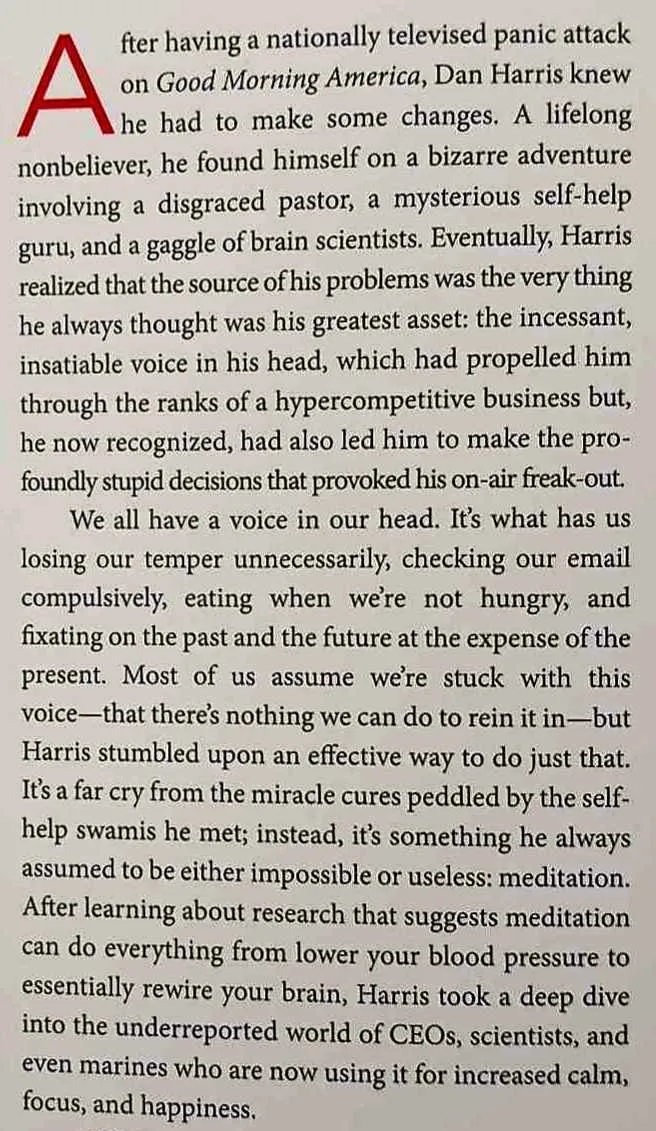 10% HAPPIER - Dan Harris