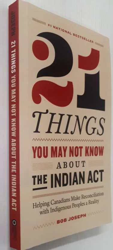 21 THINGS YOU MAY NOT KNOW ABOUT THE INDIAN ACT - Bob Joseph