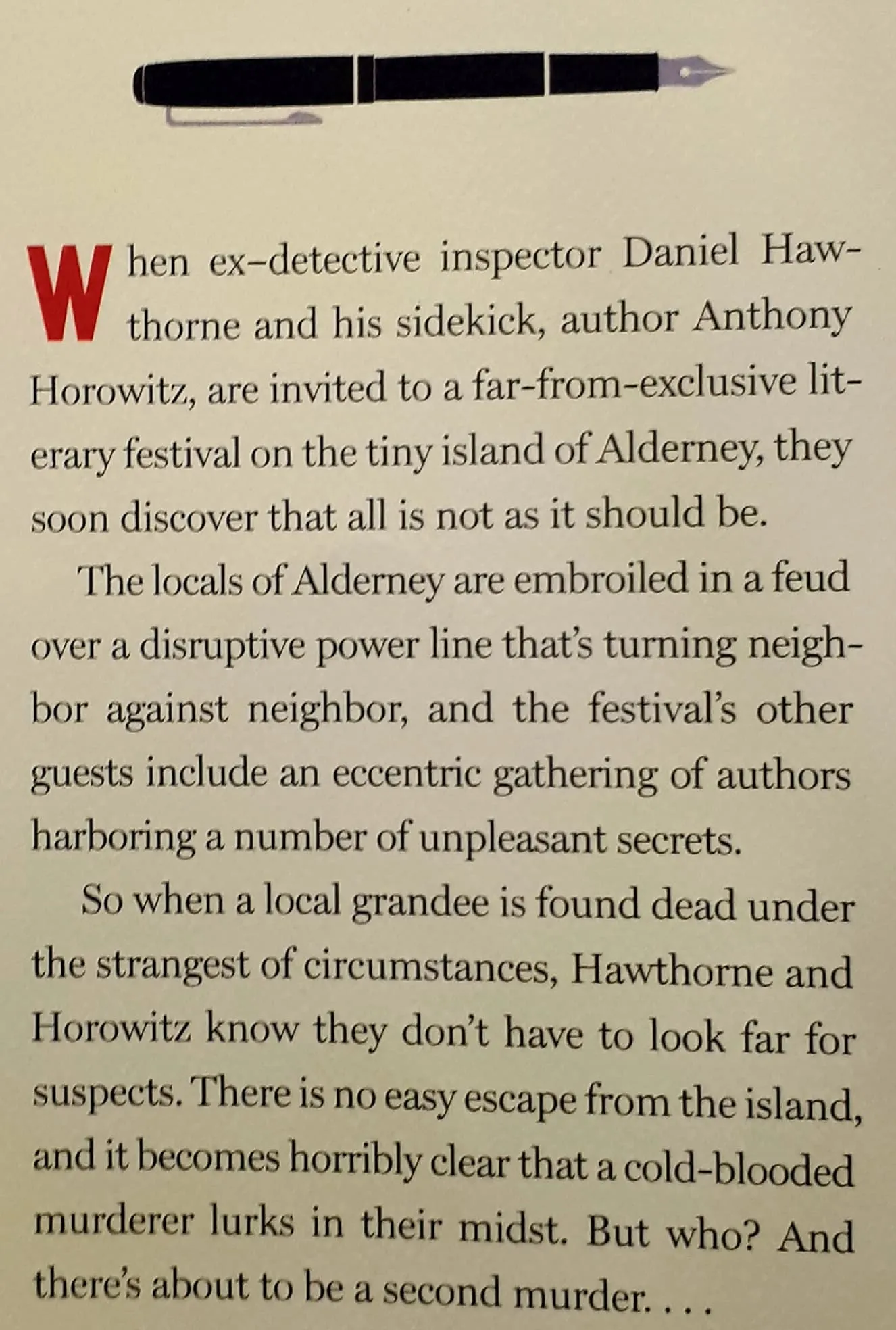 A LINE TO KILL - Anthony Horowitz