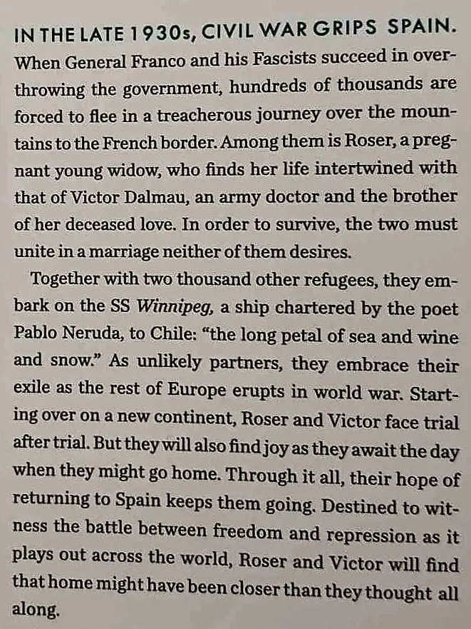 A LONG PETAL OF THE SEA (SIGNED) - Isabel Allende