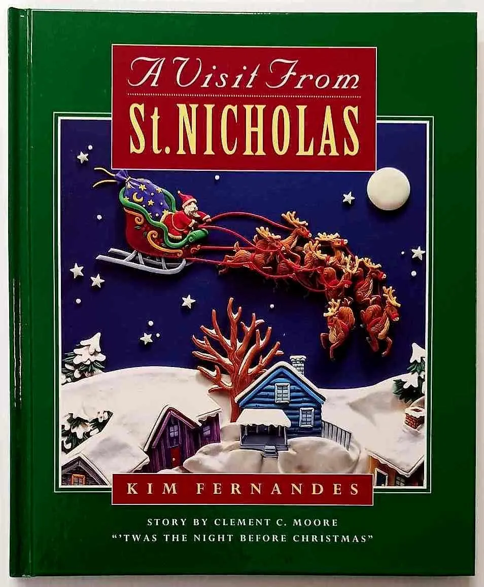 A VISIT FROM ST. NICHOLAS - Clement C. Moore, Kim Fernandes