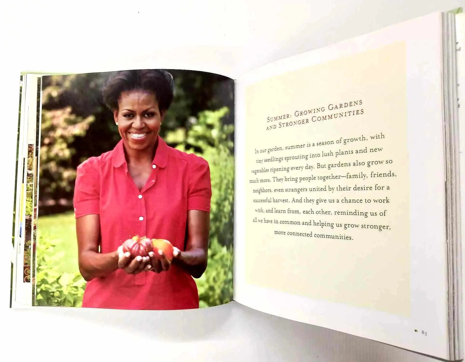 AMERICAN GROWN - Michelle Obama