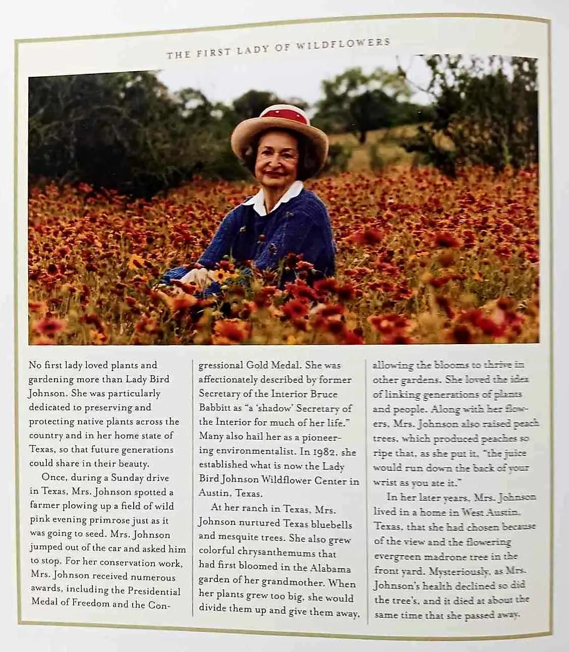 AMERICAN GROWN - Michelle Obama