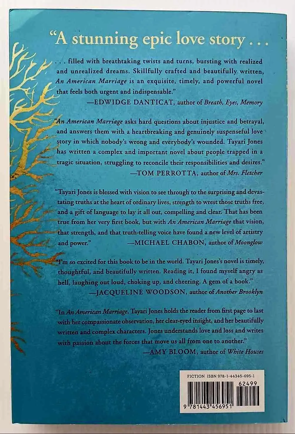 AN AMERICAN MARRIAGE - Tayari Jones