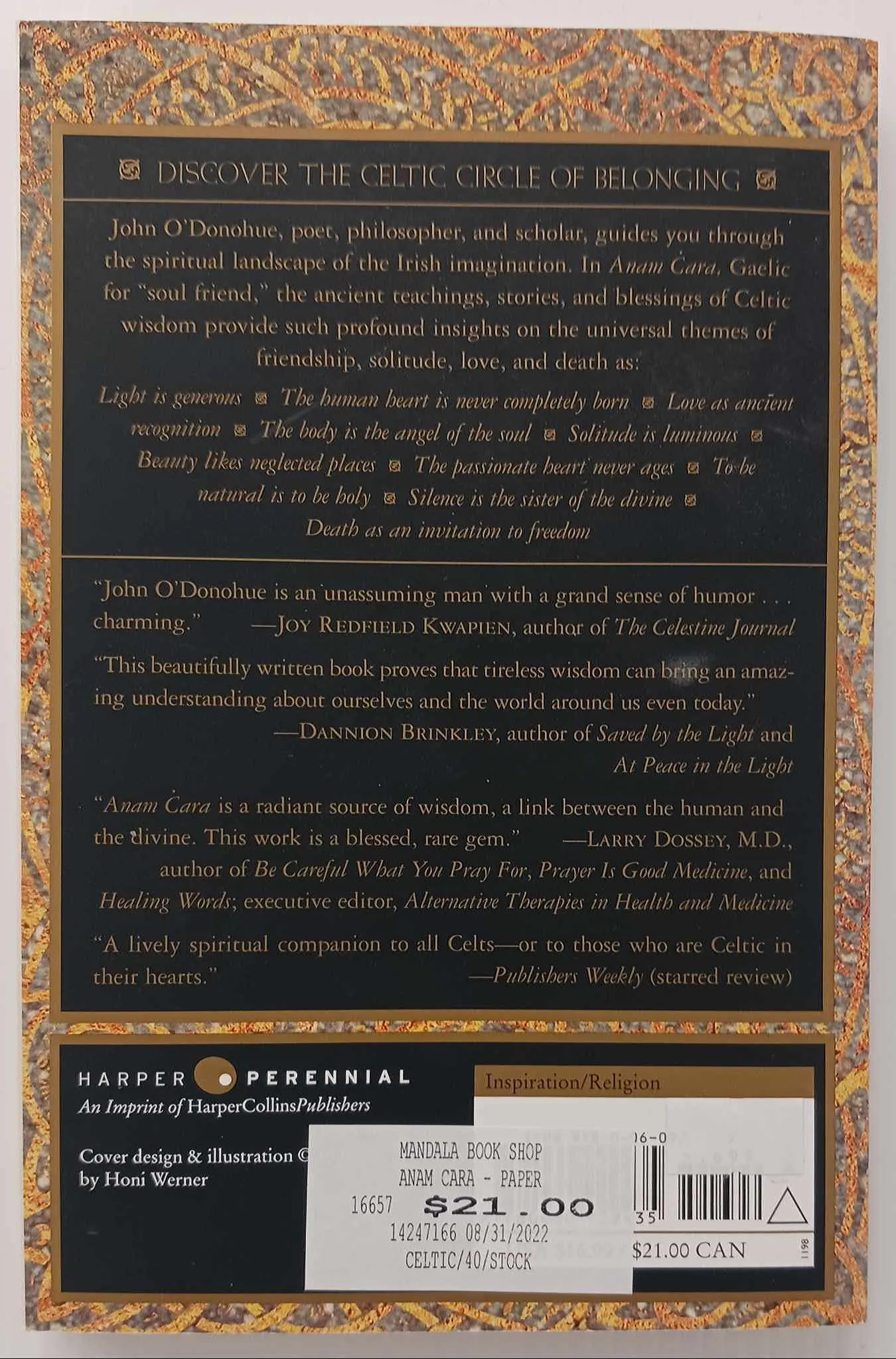 ANAM CARA - John O'Donohue