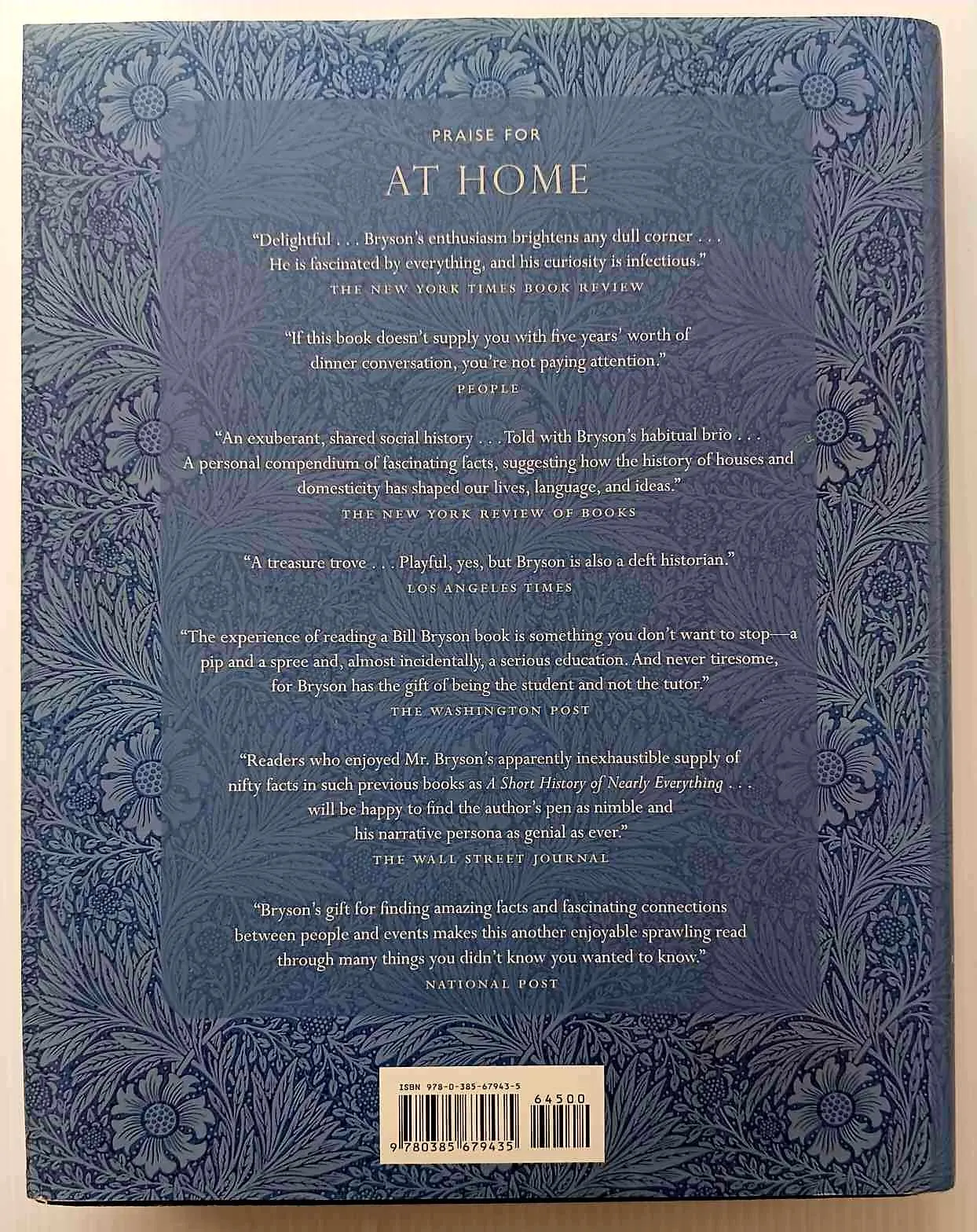 AT HOME - Bill Bryson