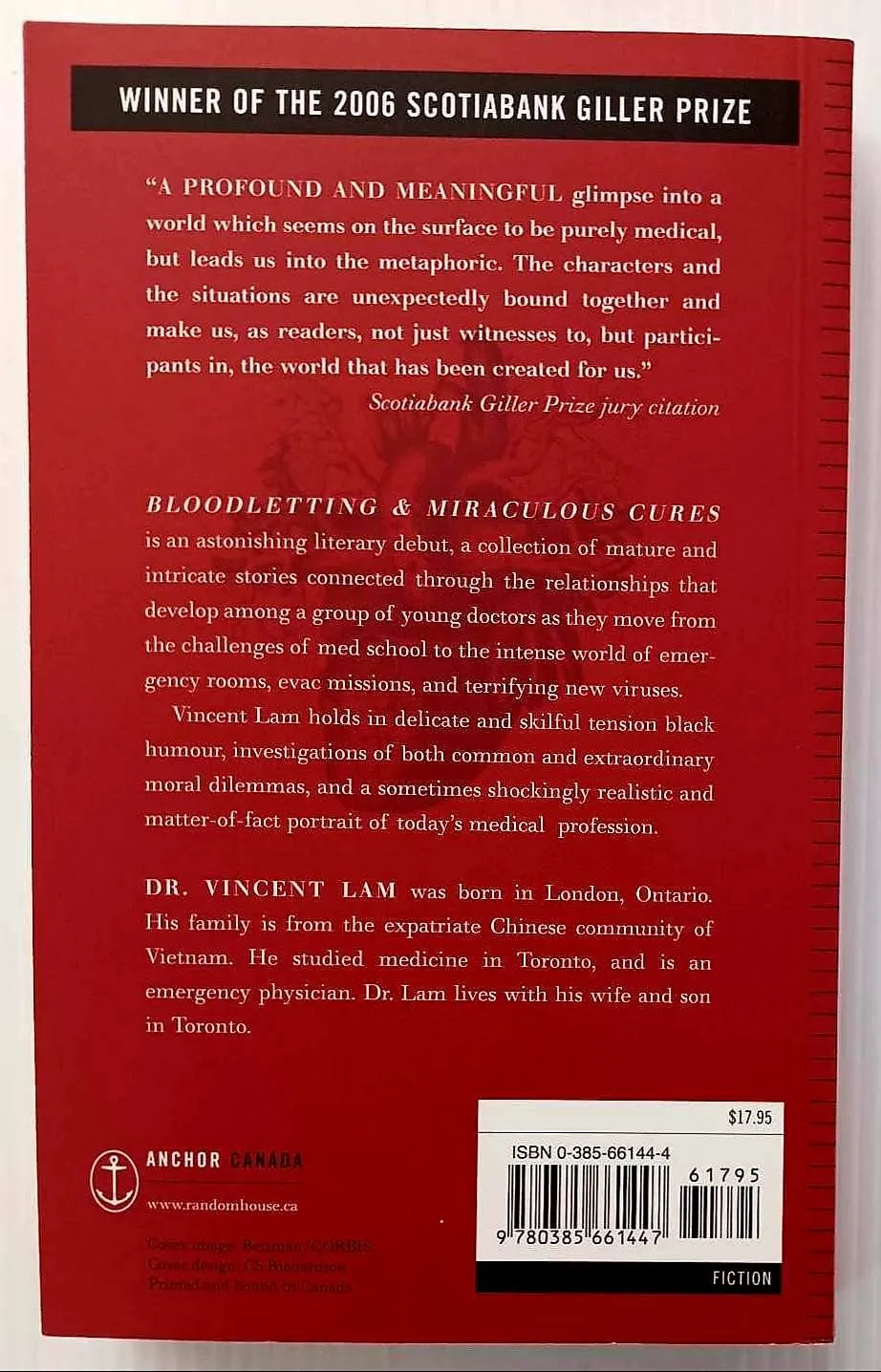 BLOODLETTING & MIRACULOUS CURES - Vincent Lam