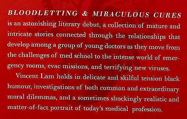 BLOODLETTING & MIRACULOUS CURES - Vincent Lam