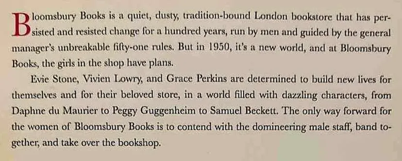 BLOOMSBURY GIRLS - Natalie Jenner
