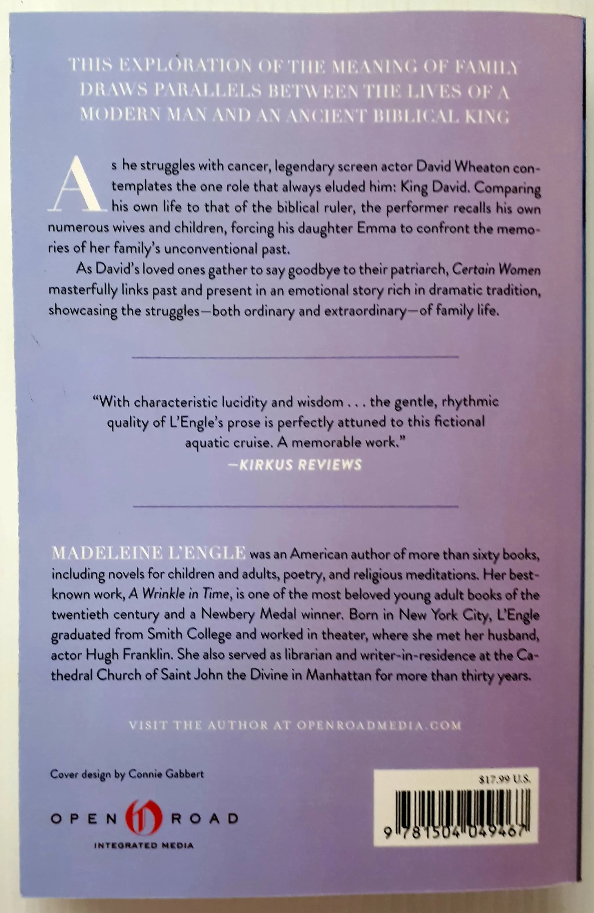 CERTAIN WOMEN - Madeleine L'Engle