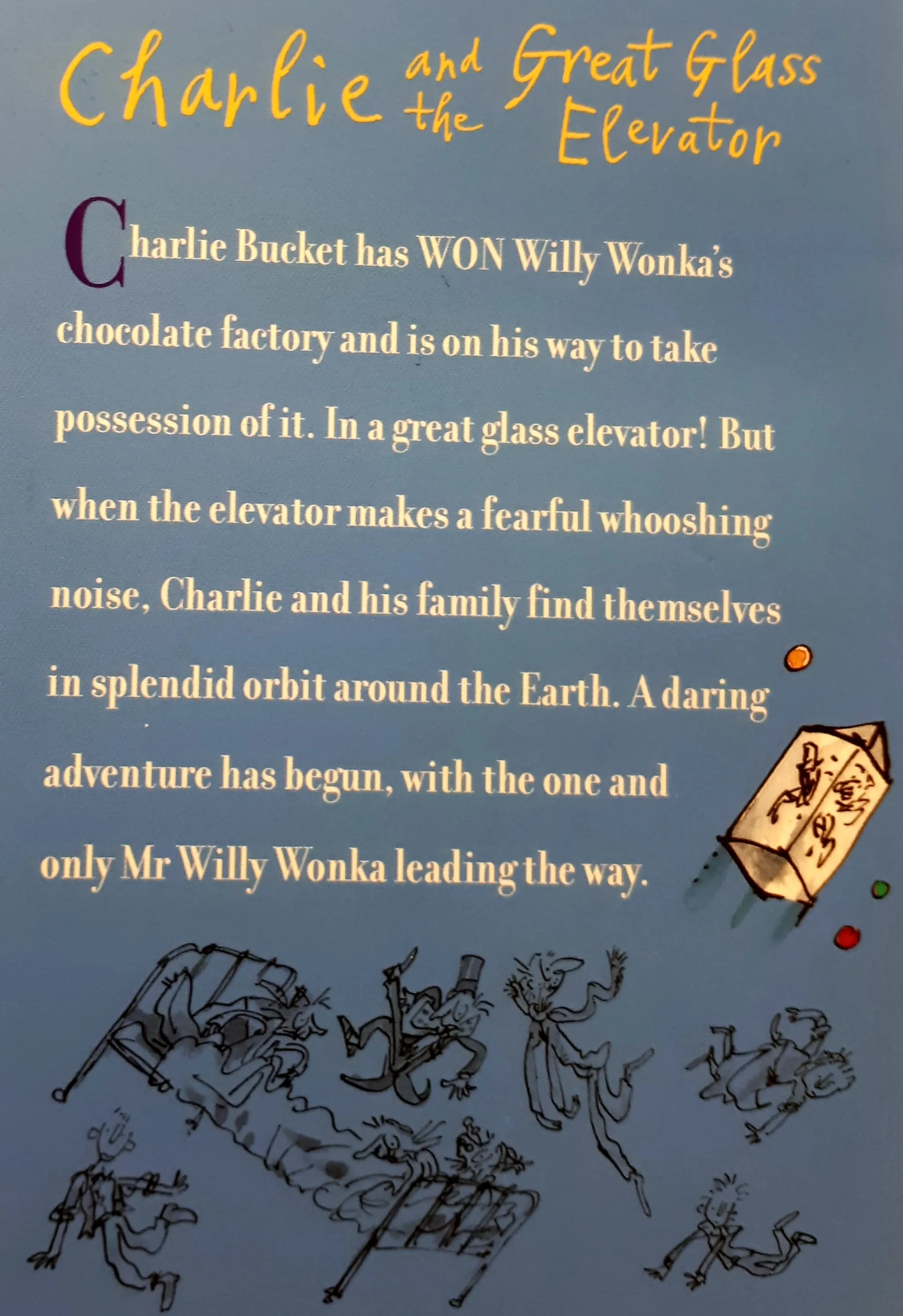 CHARLIE AND THE GREAT GLASS ELEVATOR - Roald Dahl