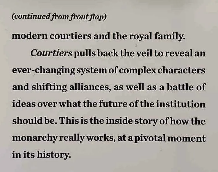 COURTIERS - Valentine Low