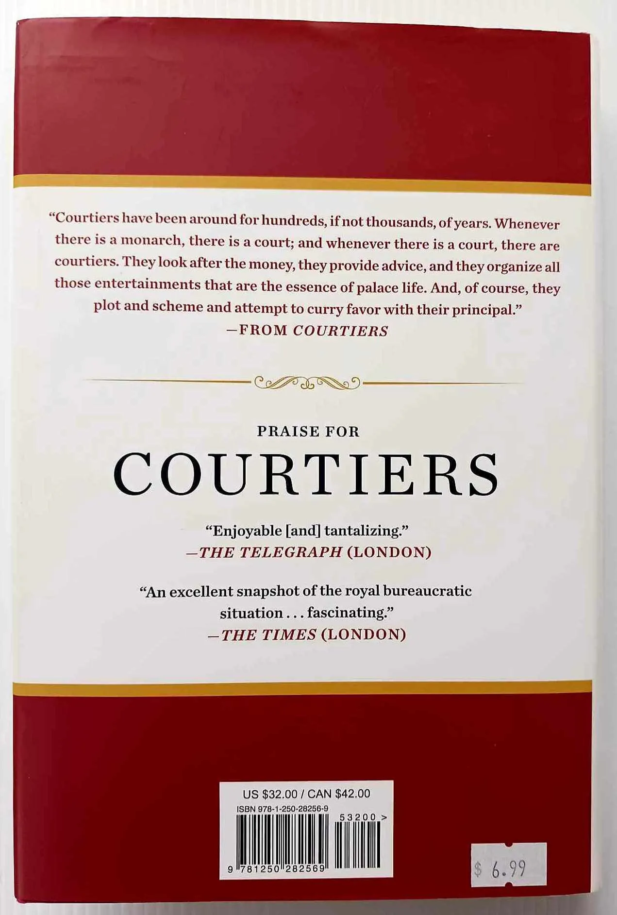 COURTIERS - Valentine Low