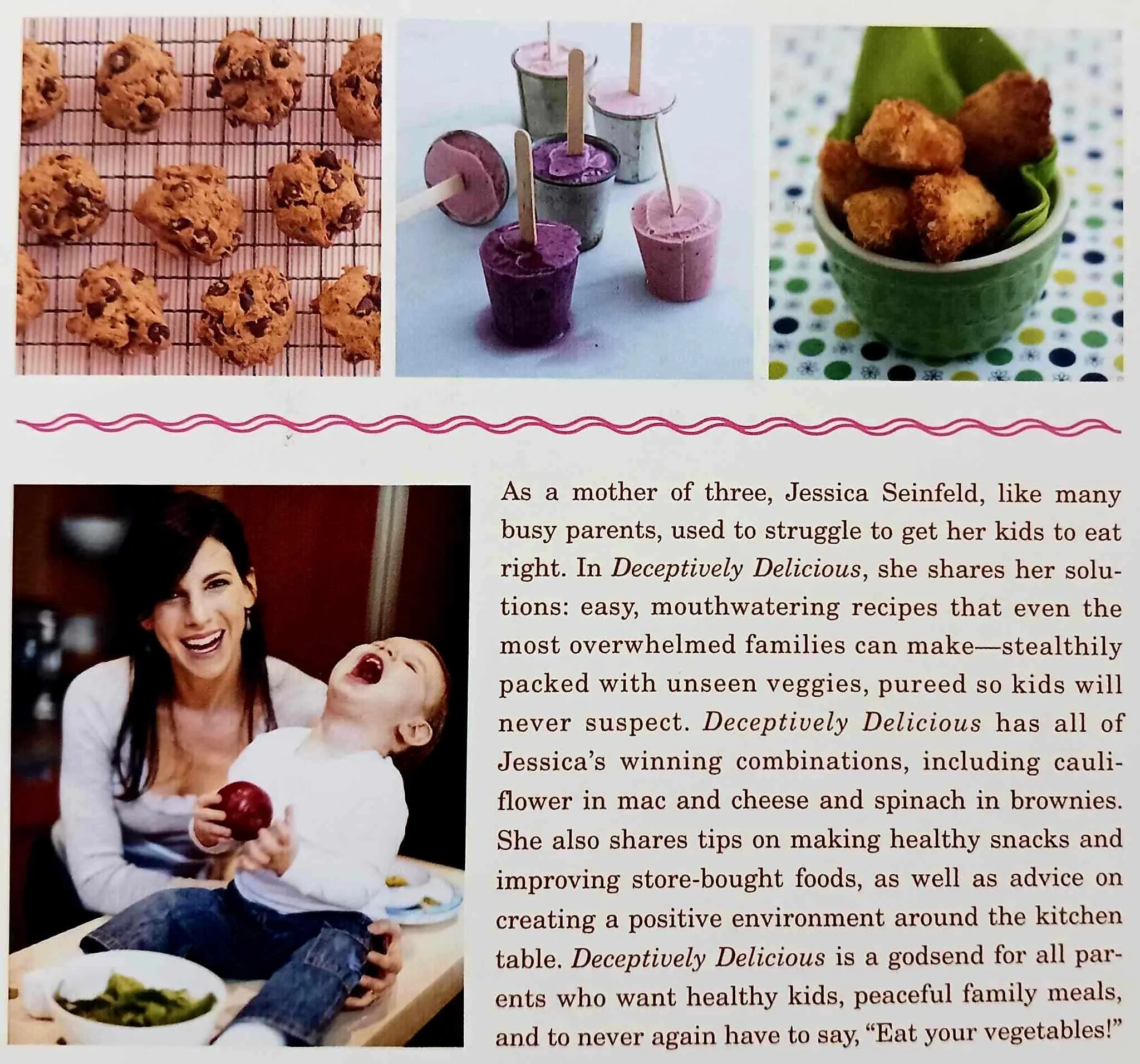 DECEPTIVELY DELICIOUS - Jessica Seinfeld