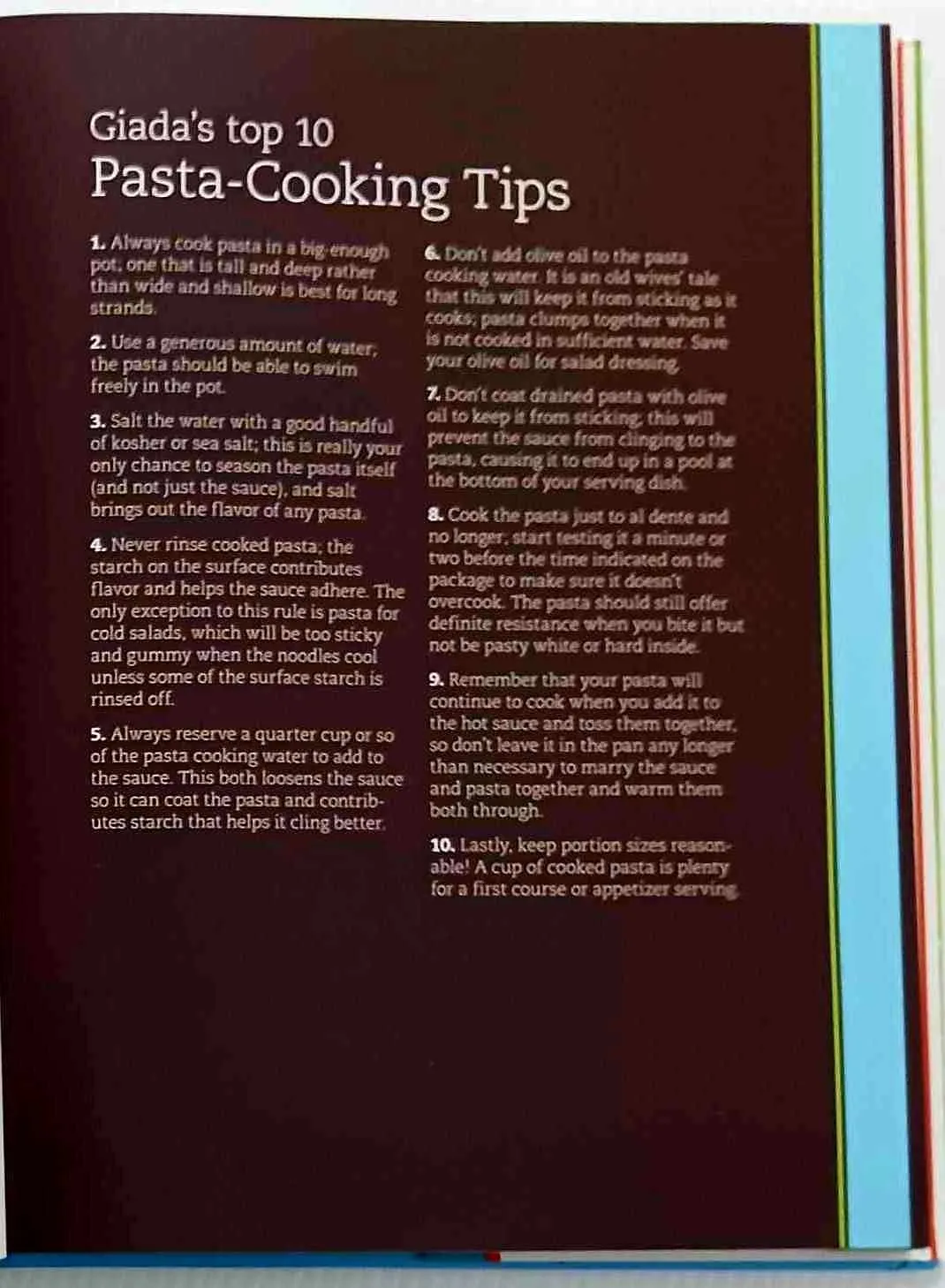 EVERYDAY PASTA - Giada De Laurentiis