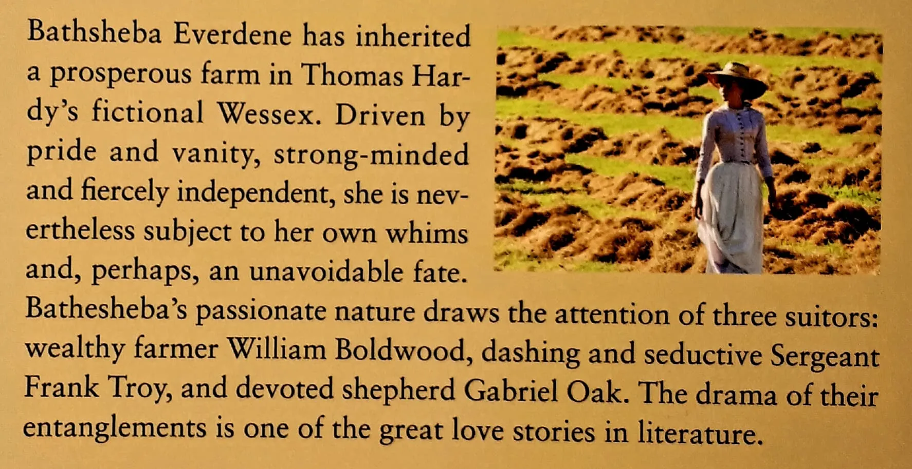 FAR FROM THE MADDENING CROWD - Thomas Hardy