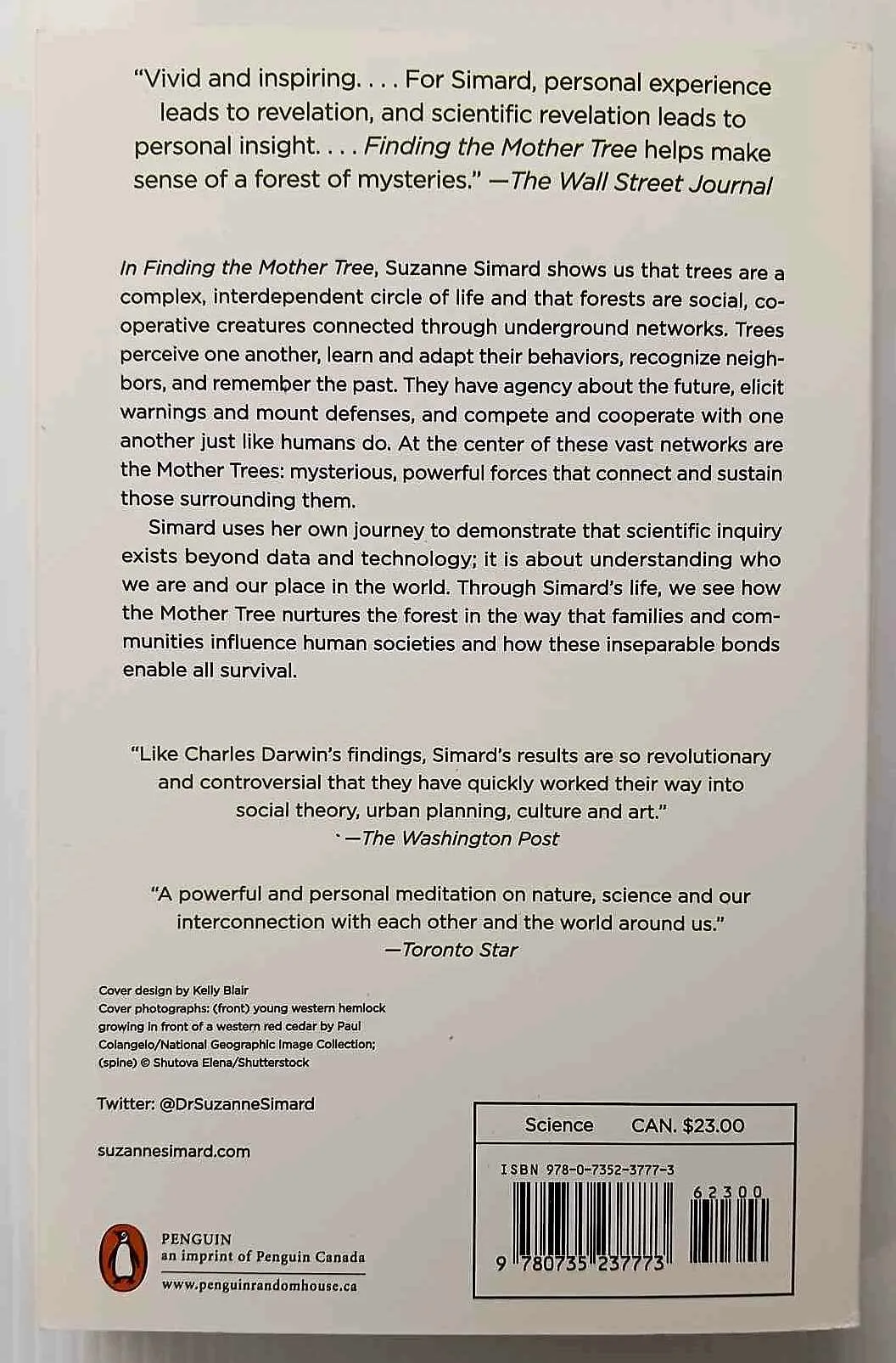 FINDING THE MOTHER TREE - Suzanne Simard