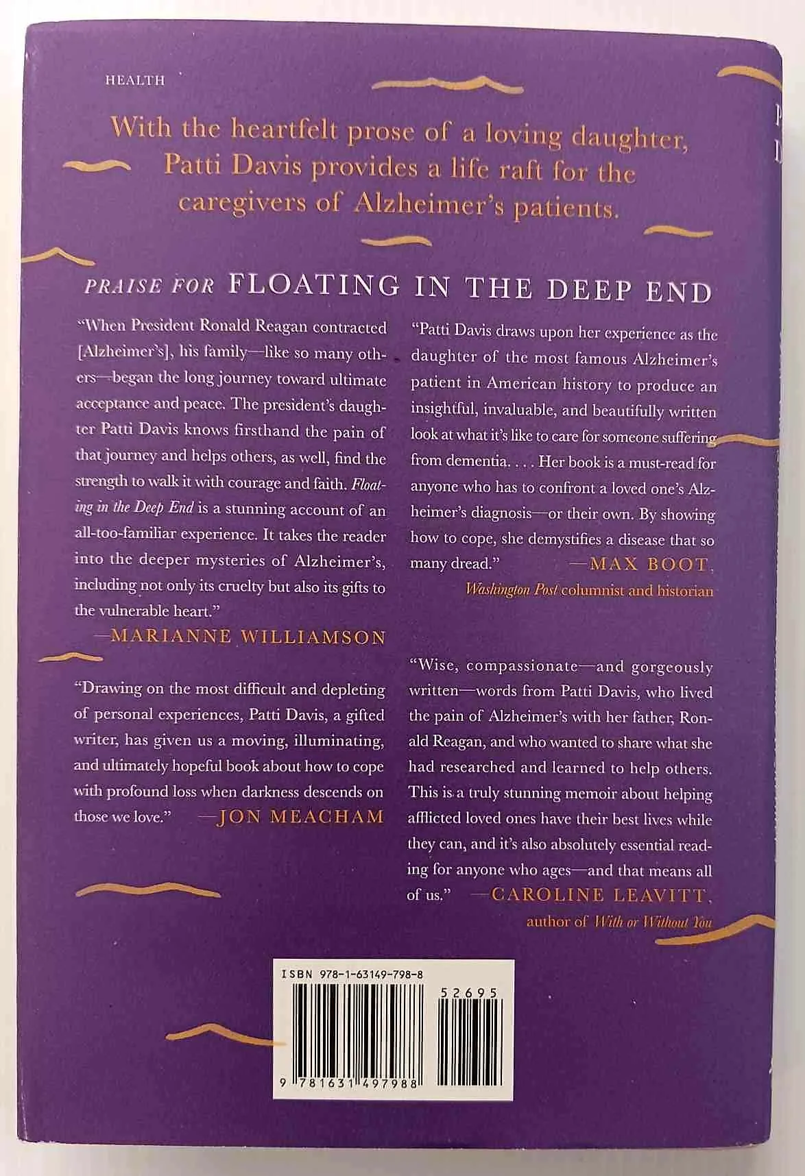 FLOATING IN THE DEEP END - Patti Davis