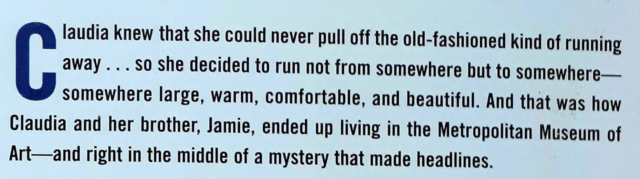 FROM THE MIXED-UP FILES OF MRS. BASIL E. FRANKWEILER - E.L. Konigsburg