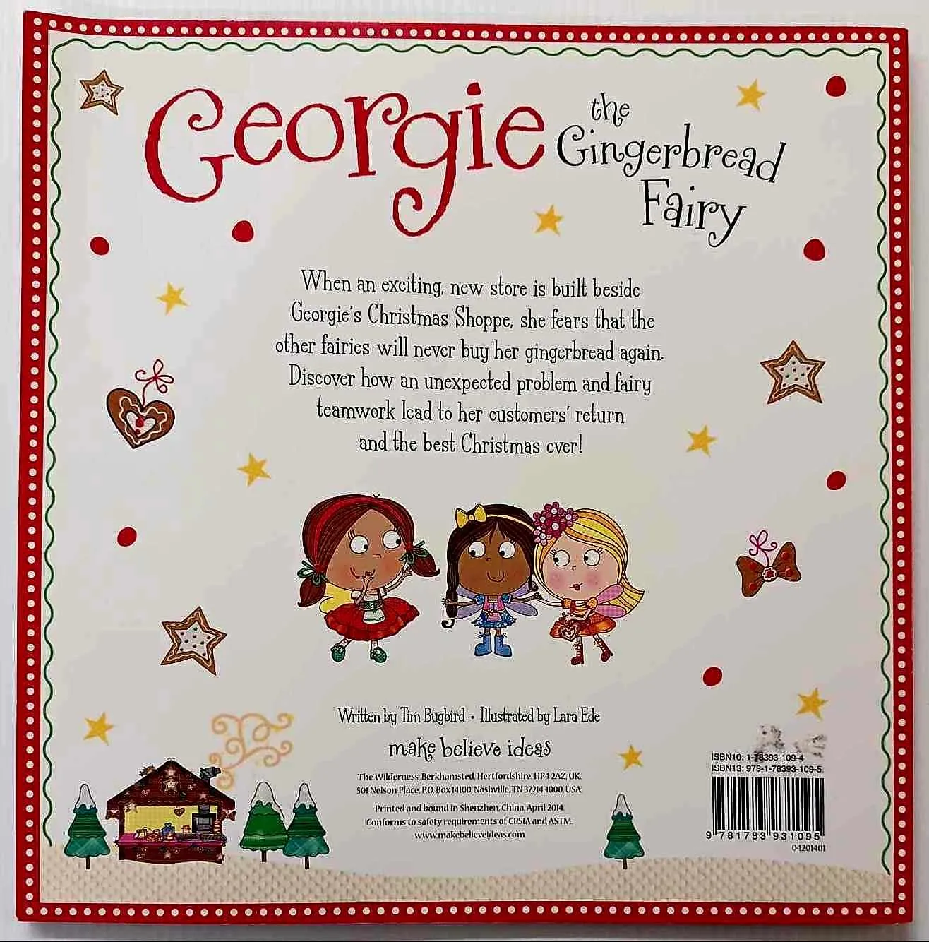 GEORGIE THE GINGERBREAD FAIRY - Tim BugBird