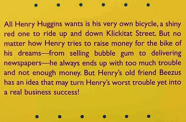 HENRY AND BEEZUS - Beverly Cleary