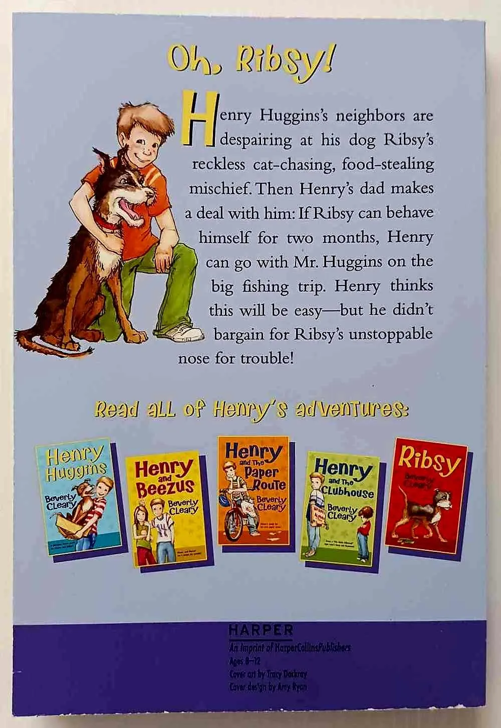 HENRY AND RIBSY - Beverly Cleary