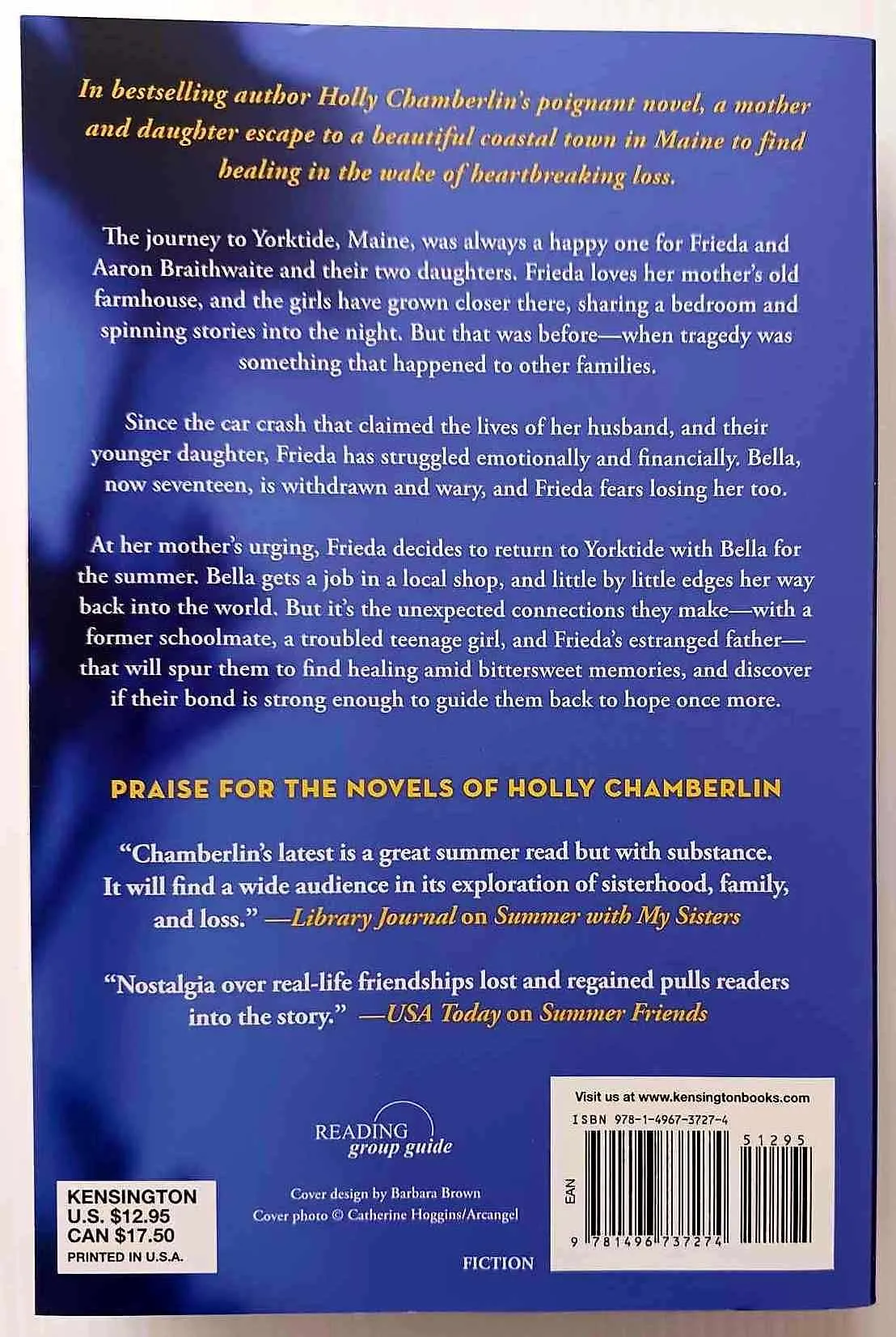HOME FOR THE SUMMER - Holly Chamberlin