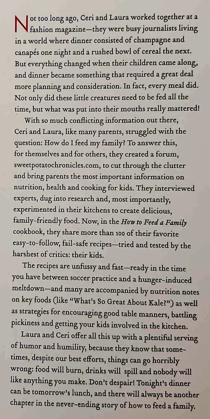 HOW TO FEED A FAMILY - Laura Keogh, Ceri Marsh