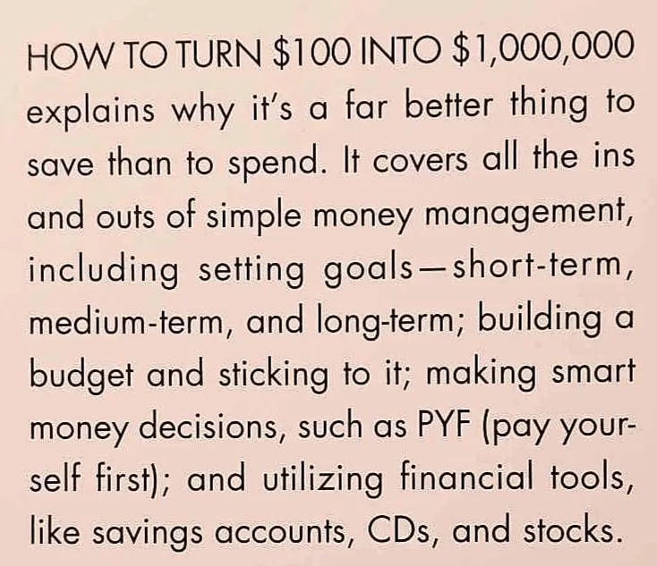 HOW TO TURN $100 INTO $1,000,000 - James McKenna, Jeannine Glista, Matt Fontaine