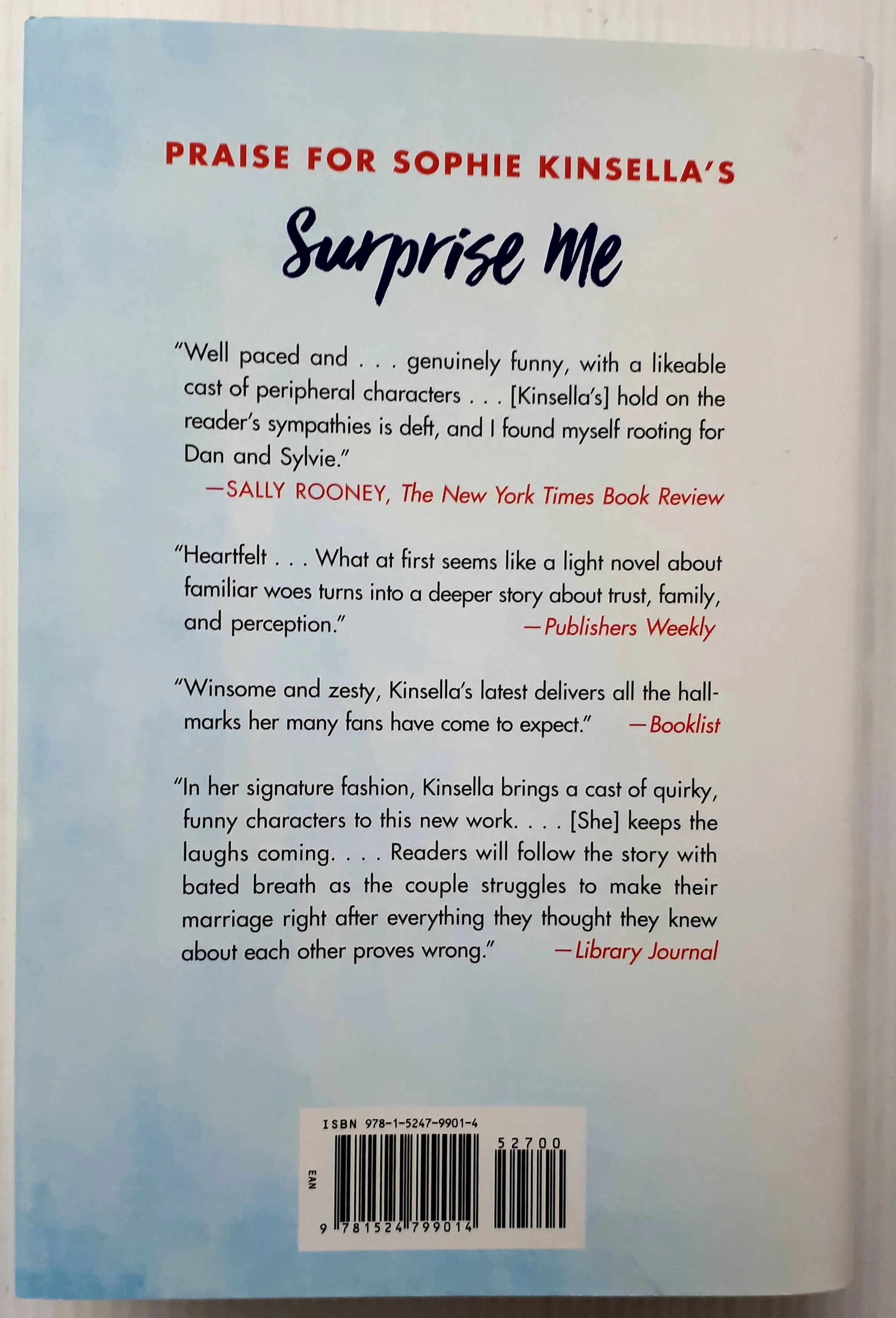 I OWE YOU ONE - Sophie Kinsella