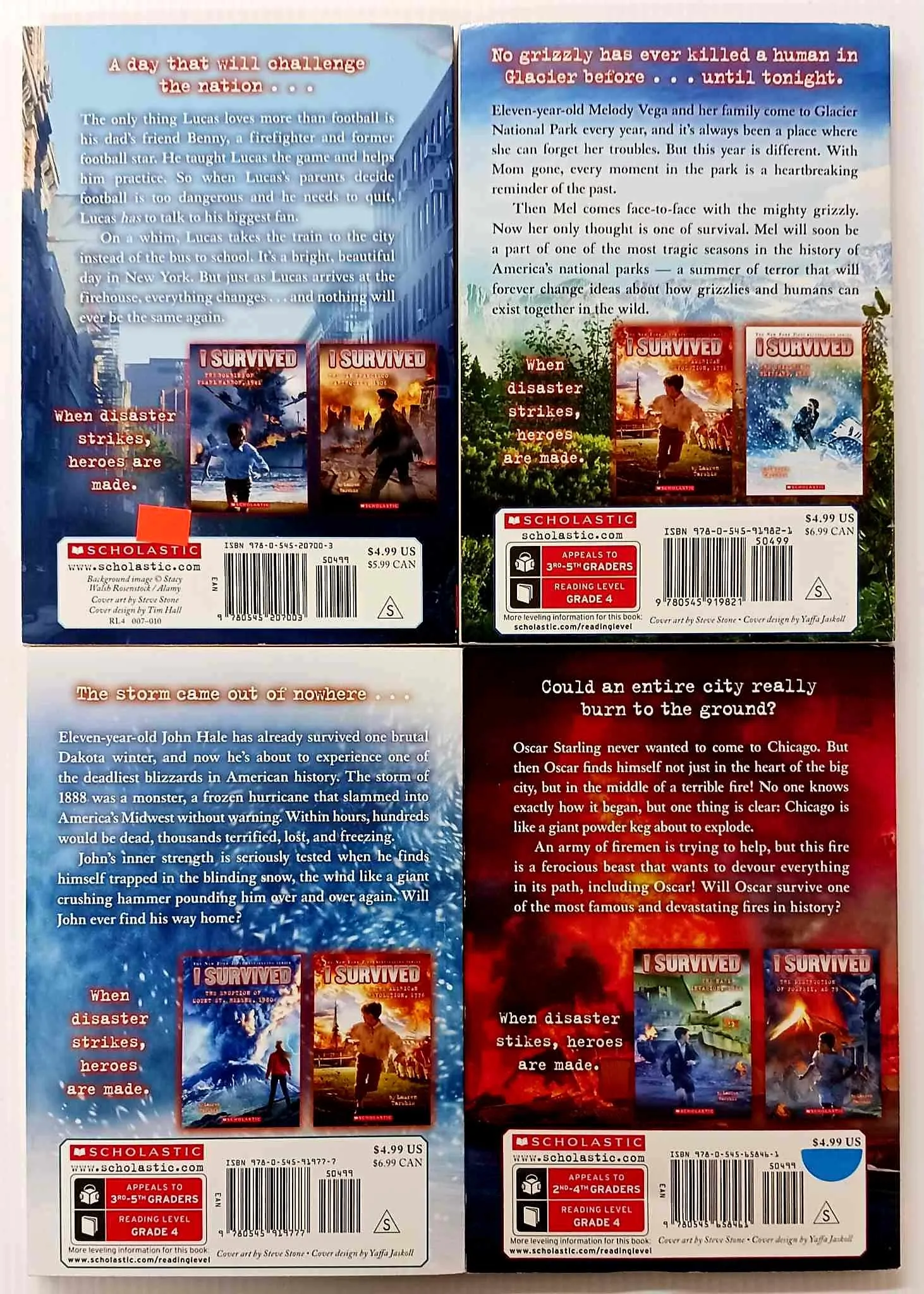 I SURVIVED (SET) - Lauren Tarshis
