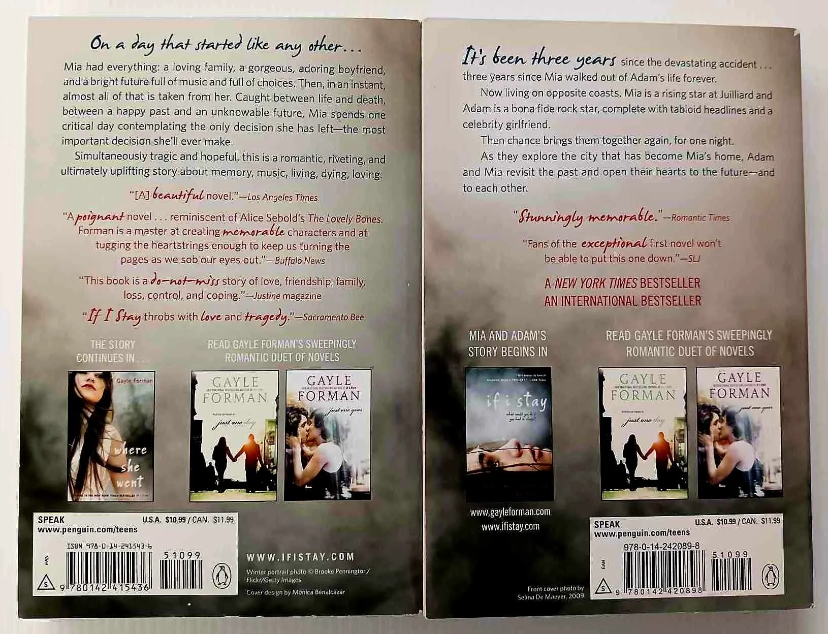 IF I STAY COLLECTION (BOXED SET) - Gayle Forman