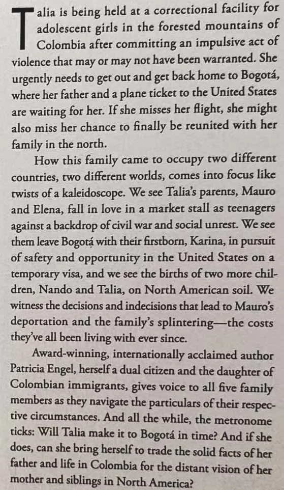 INFINITE COUNTRY - Patricia Engel