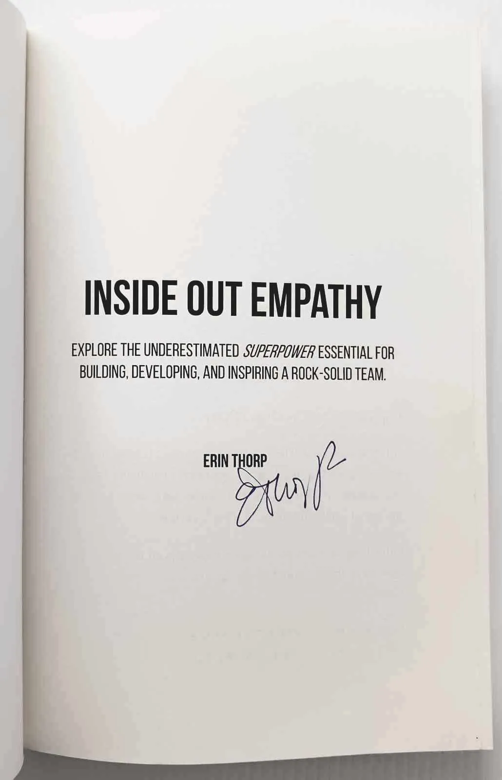 INSIDE OUT EMPATHY (SIGNED) - Erin Thorp
