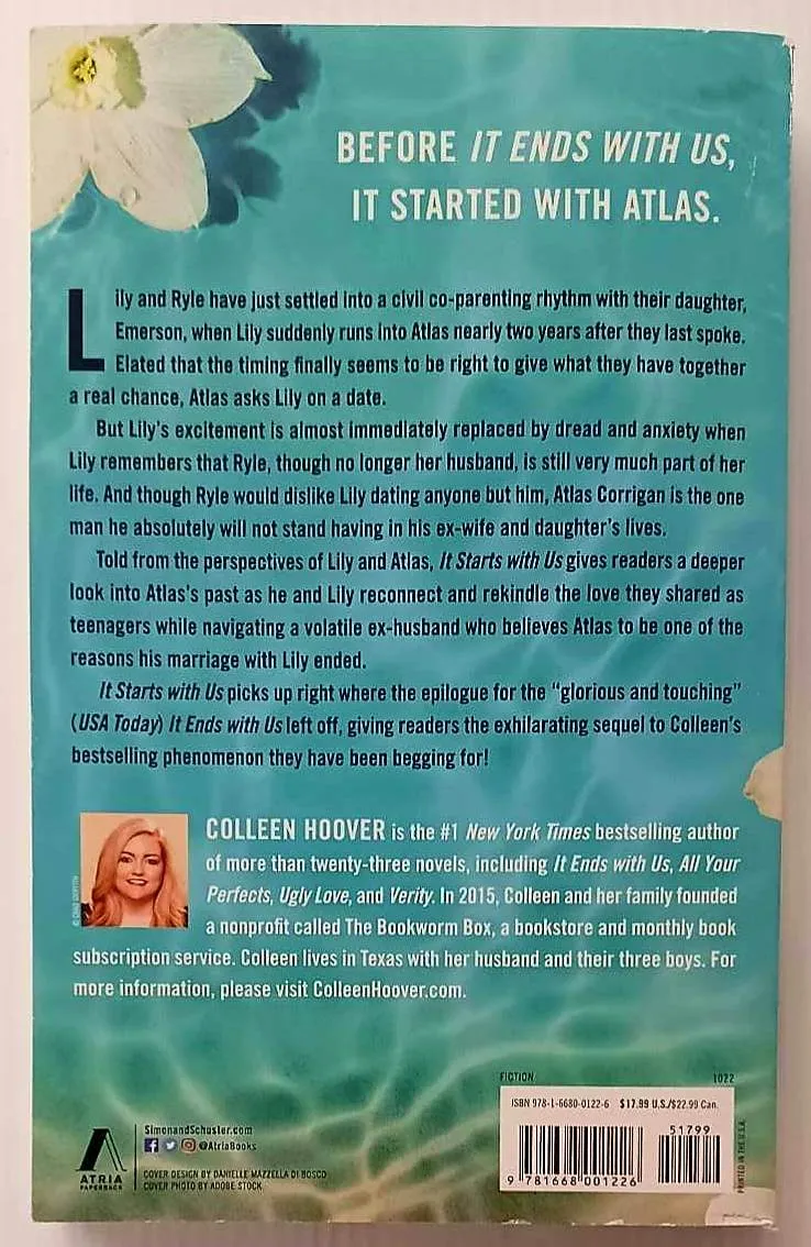 IT STARTS WITH US - Colleen Hoover