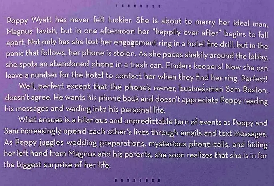 I'VE GOT YOUR NUMBER - Sophie Kinsella