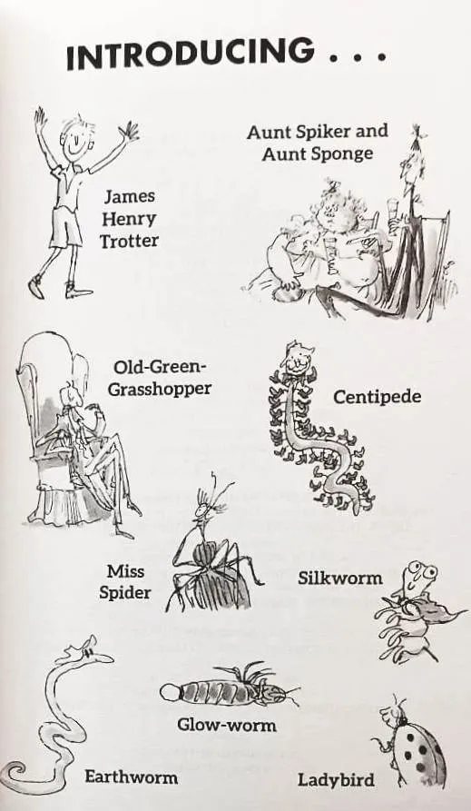JAMES AND THE GIANT PEACH - Roald Dahl