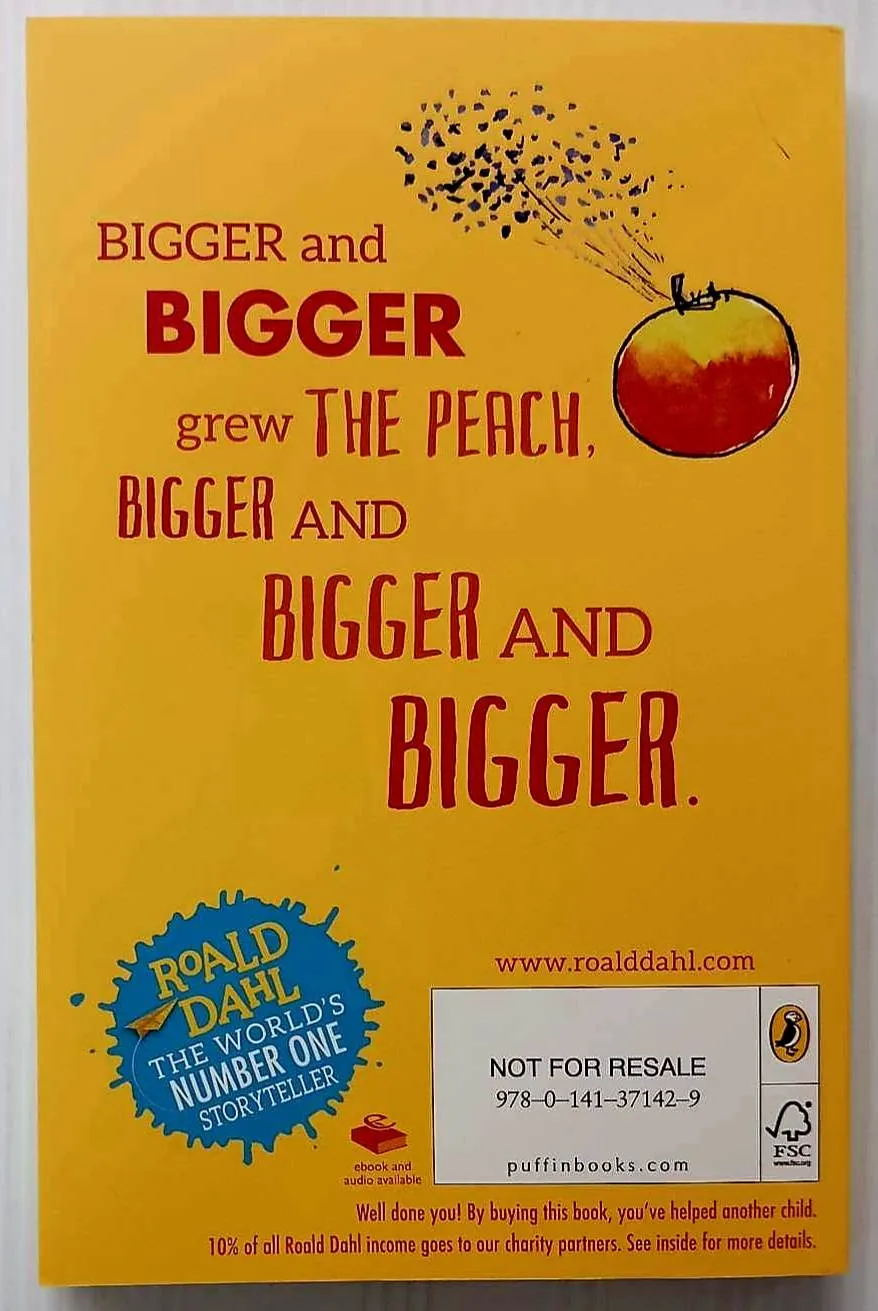 JAMES AND THE GIANT PEACH - Roald Dahl
