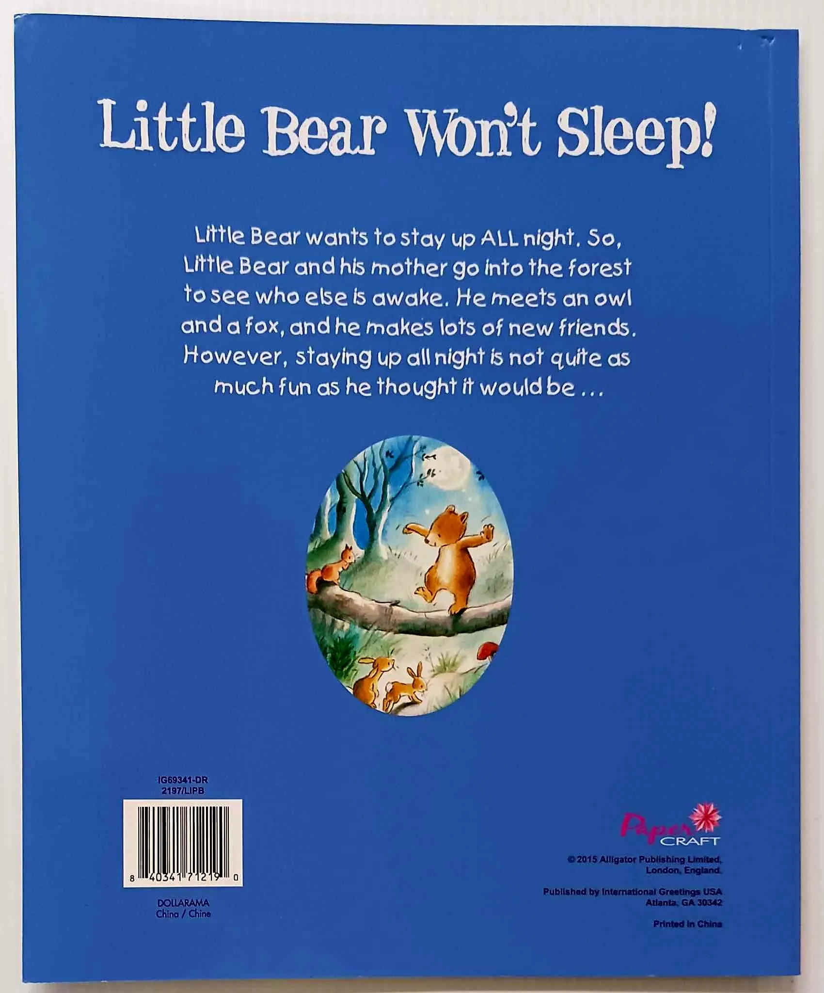 LITTLE BEAR WON'T SLEEP! - Christine Swift