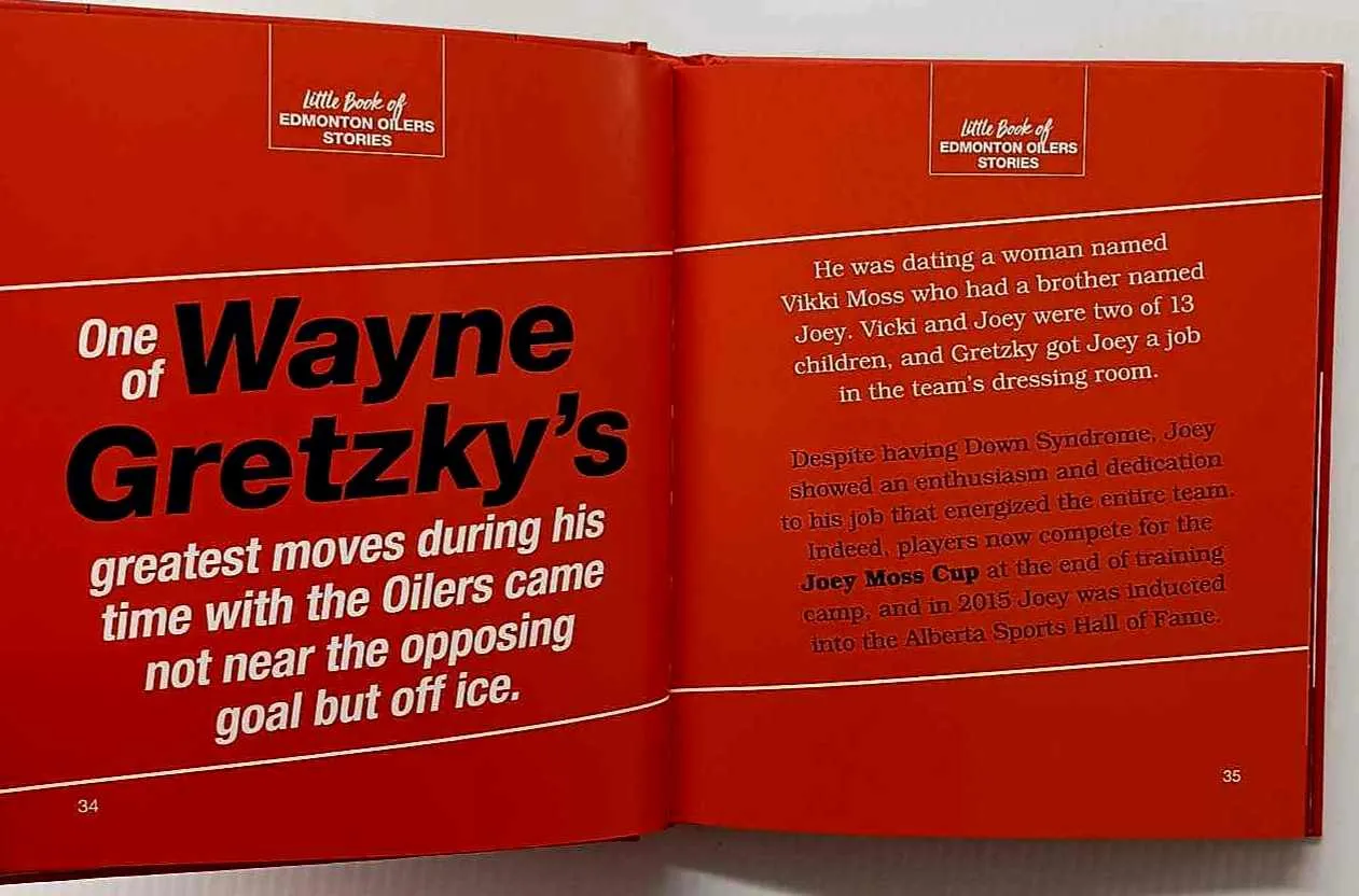LITTLE BOOK OF EDMONTON OILERS STORIES - Andrew Podnieks