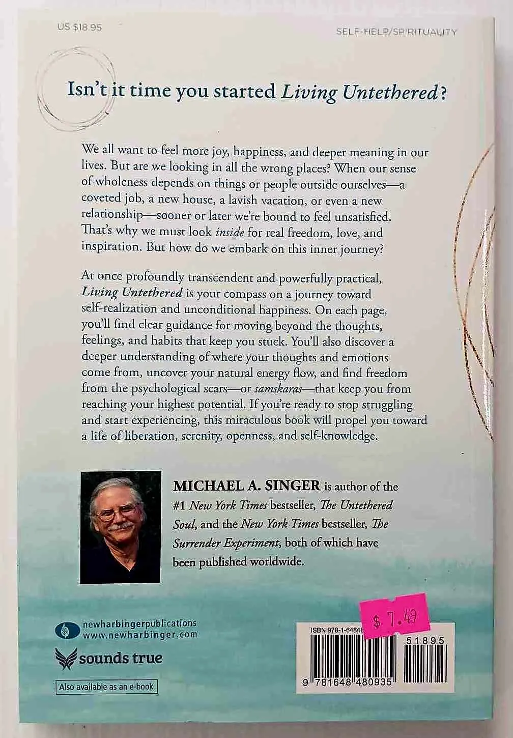 LIVING UNTETHERED - Michael A. Singer