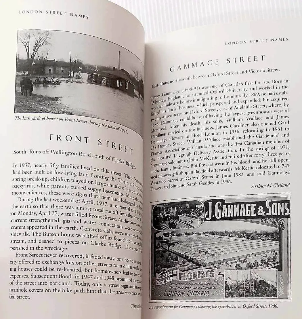 LONDON STREET NAMES - Michael Baker, Hilary Bates Neary