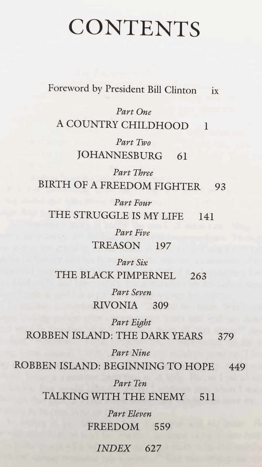 LONG WALK TO FREEDOM - Nelson Mandela