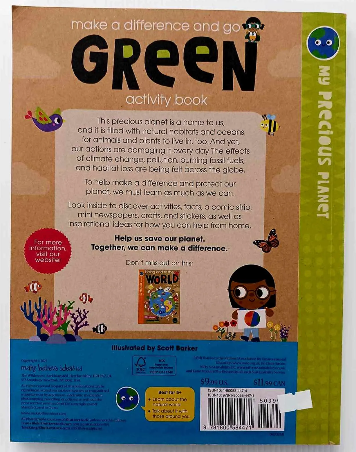 MAKE A DIFFERENCE AND GO GREEN - Make Believe Ideas Ltd.