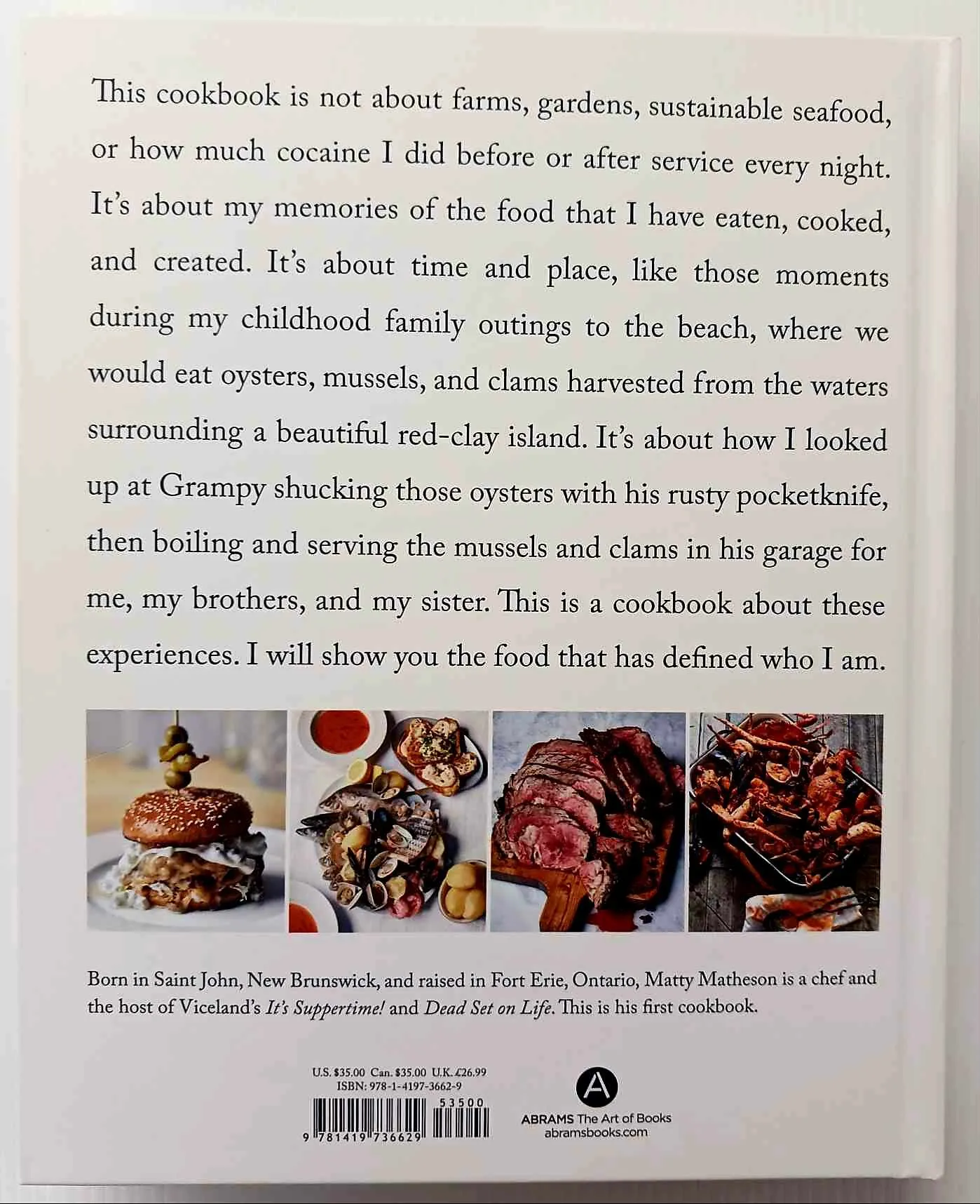 MATTY MATHESON A COOKBOOK - Matty Matheson