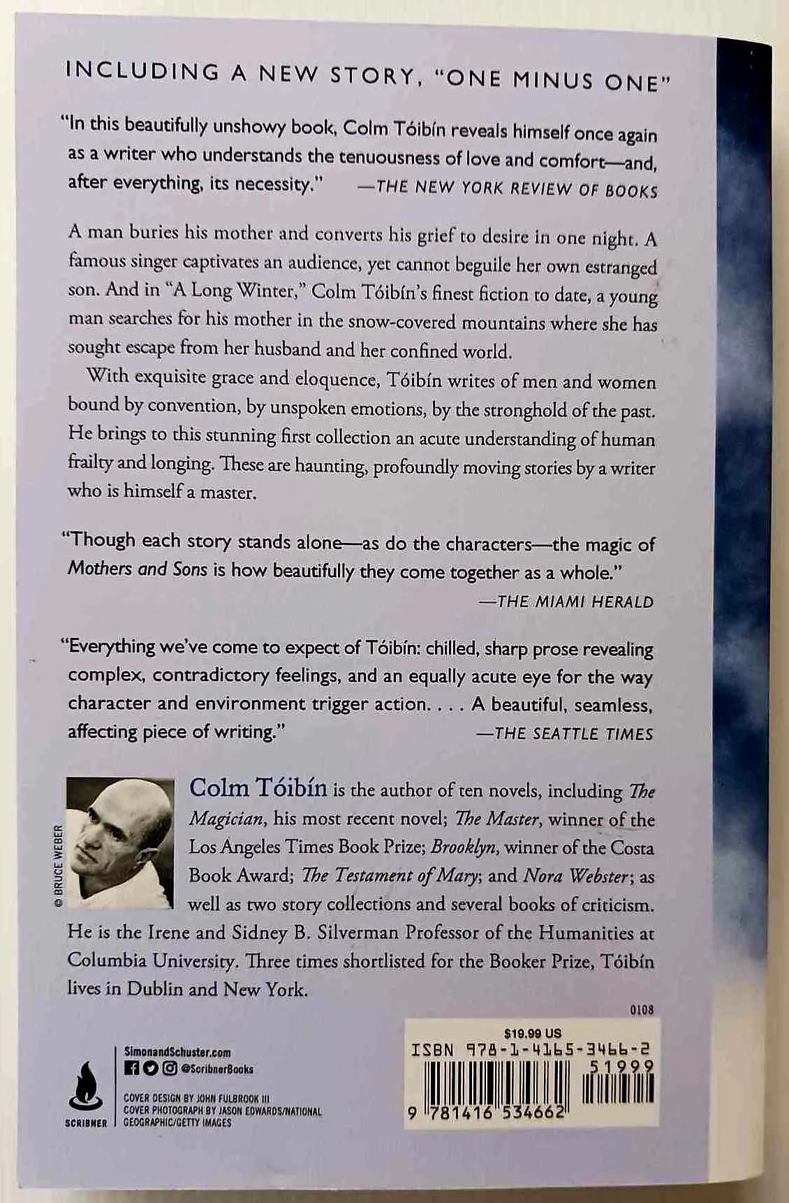 MOTHERS AND SONS - Colm Toibin