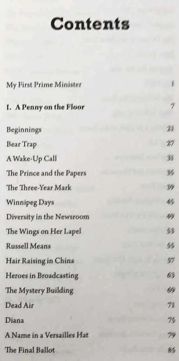 OFF THE RECORD - Peter Mansbridge