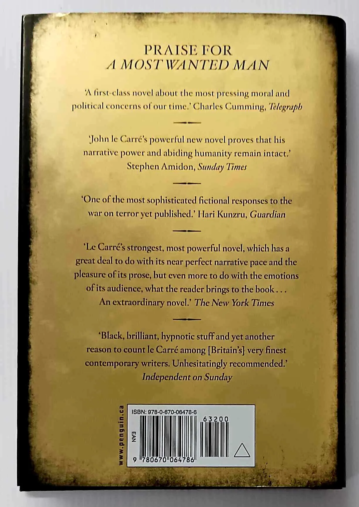OUR KIND OF TRAITOR - John le Carre