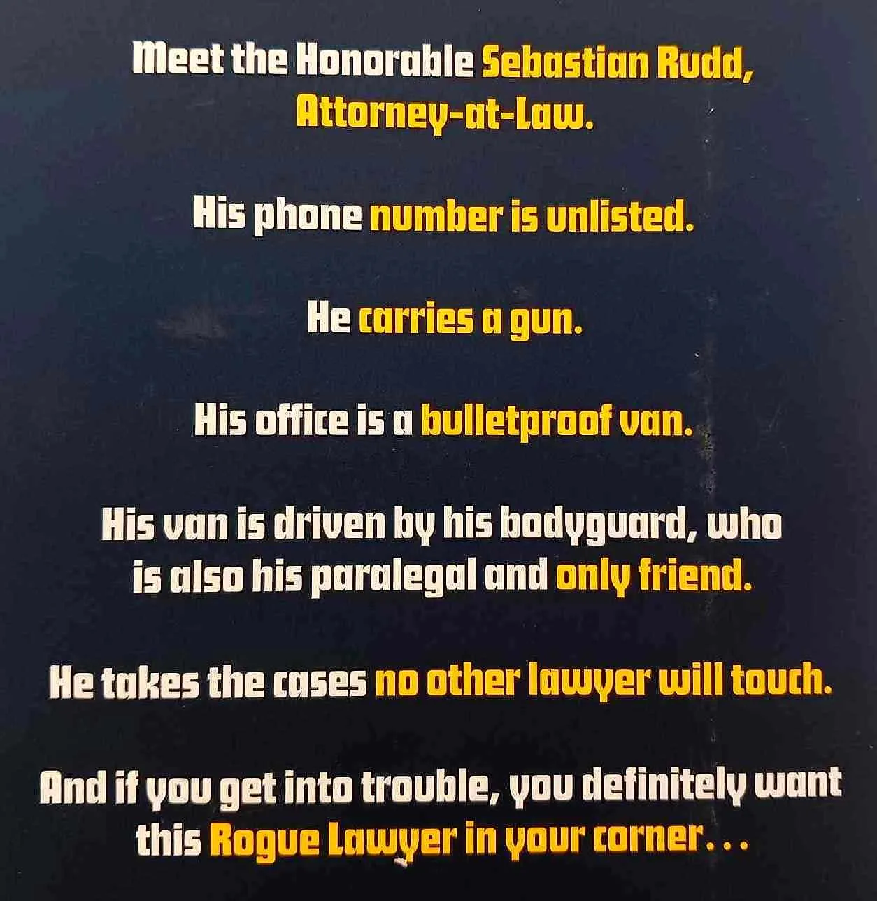 ROGUE LAWYER - John Grisham