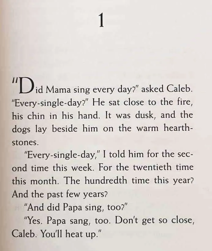 SARAH, PLAIN AND TALL - Patricia MacLachlan